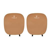 Car lce silk Cushion Seat Cover Protector Front Rear Mat Seat Backrest Pad For Tesla Model 3 Y S X Cybertruck Juguete Highland