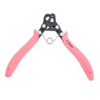 One Step Looper for Jewelry DIY Metal Craft Wire Bending Tool 9 Pin One Step Looper Pliers To Create Consistent Loops raudona