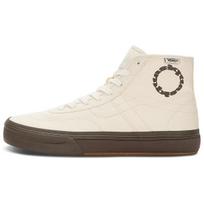 Vans Quasi Skateboards x Gilbert Crockett High Decon Cream Brown Unisex Sneakers White VN0007QVTBD 42