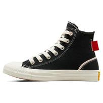 Converse  Chuck Taylor All Star High Black Egret Women Sneakers Red A07118C 36.5