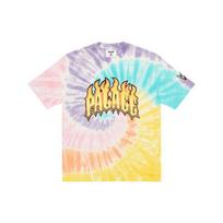 Palace x WWE Dude T-Shirt Tie-Dye Unisex Tops Multi-Color P22TS463 L