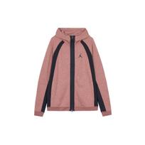 Jordan FW22 Dri-Fit Sport Air Contrast Zip-Up Hoodie Long Sleeve Quick-Dry Sweatshirt Men Tops Brown DQ7324-231 M