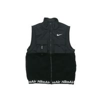 Nike Synthetic-Fill Fleece-Lined Warm Sleeveless Sports Vest Men Vests CU4175-010 L