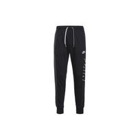 Nike Logo Print Knit Drawstring Joggers Men Bottoms Black DV1361-010 S black