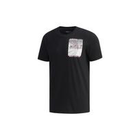 Adidas Neo Round Neck T-Shirt Men Tops Black EJ7081 M
