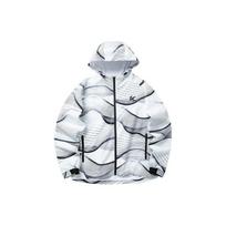 Anta Basketball Series Full Print Zip Hoodie Jacket Men Jackets White 152211611-1 M