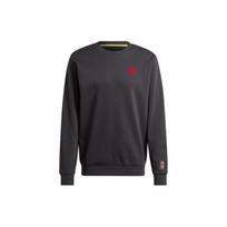 Adidas FW23 Kinų Naujieji Metai Man Utd Popierinio Išpjovimo Logotipas Apvalia Kaklo Palaidinė Vyriški Viršutiniai Drabužiai Juoda IP9184 XL