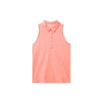 Under Armour Solid Color Slim-Fit Casual Knit Vest Women Tops Deep-Pink 1370138-872 S