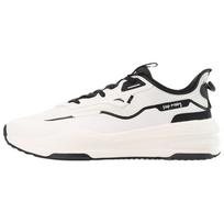 Anta C37 Series Leather Versatile Trendy Low-Top Sports Casual Shoes Men Sneakers White Black 912238037-11 39