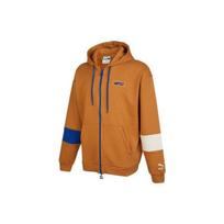 Puma Spalvoti blokai, raišteliai su gobtuvu, išsiuvinėta striukė su užtrauktuku Unisex striukės geltona 539729-74 S orange