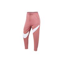 Nike Sportswear Swoosh Fleece Cuffed Knit Joggers Women bottoms Light-Red Crimson CV8661-897 L pink