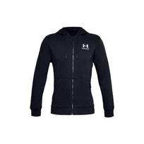 Under Armour Rival Fleece Amp Full Zip Hoodie Logo Training Jacket Men jackets Black 1357113-001 XXXL