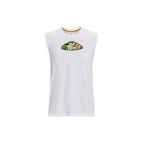 Under Armour Curry Round Neck Sleeveless Comfortable Vest Men Tops White 1380332-100 XL