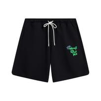 Li Ning Sports Lifestyle Series League Of Legends Pool Party Collaboration Letter Print Loose Straight Casual Shorts Men shorts Black AKST831-2 S black