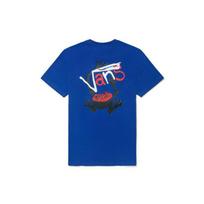 Vans X Fivemonker Collaboration Trendy Cartoon Frog Graphic Round Neck Short Sleeve T-Shirt Unisex T-Shirt Blue VN0A5F49PW8 XXL