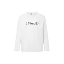 Levis Logo Print Crew Neck Long Sleeve T-Shirt Men Tops White A6384-0000 XL