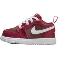 Air Jordan 1 Low ALT SE TD Pusryčiai Kūdikių Sportbačiai Raudoni Tamsiai Pony Varsity-Red HF3203-200 23.5