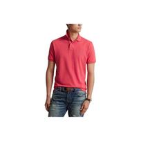 Polo Ralph Lauren Solid Color Small Pony Embroidered Short Sleeve Polo Shirt Men tops Light-Pink 710534735-361 XS