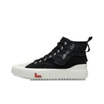 Li Ning CF Casual Comfortable Wear-Resistant Lightweight High-Top Skate Shoes Men Sneakers Black White AGCR319-2 40⅓