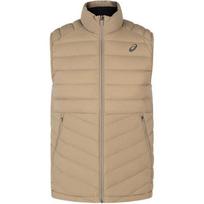 Asics Outdoor Casual Sports Zip-Up Stand Collar Vest Men Vests Khaki 2031E863-200 M