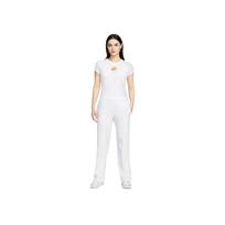Nike Sportswear Chill Knit Logo Short Sleeve T-Shirt Women Tops White IF0393-100 S