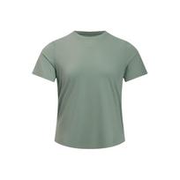 Under Armour Launch Elite Iso-Chill Comfortable Soft Skin-Friendly Breathable Solid Color Fashion Short Sleeve Regular T-Shirt Women Tops 1389564-348 S