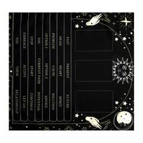 Divinations Cards Table Cloth Tapestry Astrologys Witchcrafts Deck Cloth Wall Decoration Reading Card Tarots Tablecloth A50