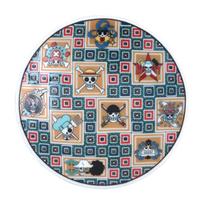 Small Microwave Kutani Stone Pavement Pirate Made in 137112  ONE PIECE  Plate, 12cm, Safe, Tableware, Goods, Sundries, Ware, Pattern, Flag, Japan,