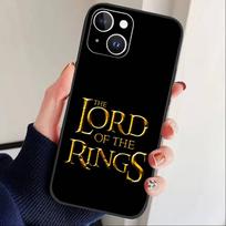 Lord of the Rings Map Logo Phone Case For iPhone 16,15,14,13,12,17,Pro Max,Plus Silicone Black Case iPhone11PROMAX
