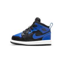 Air Jordan 1 Mid TD Hyper Royal Baby Sneakers Blue Black White 640735-077 21 blue