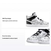 Air Jordan 1 Mid ALT SE PS DIY Vaikų Kedai Balta Juoda Voltas DH9683-100 31