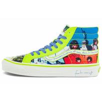 Sarah Andelman x Vans Sk8-Hi Fumiko Unisex Sneakers Yellow Safety-Yellow VN0A4BVBBCD 39
