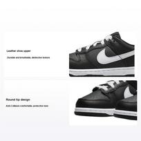 Nike Dunk Low PS Black Panda Kids Sneakers White Off-Noir DH9756-002 28 white