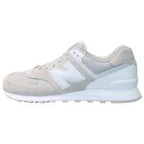 New Balance 574 Pilki Balti Unisex Kedai ML574WB 41.5 white
