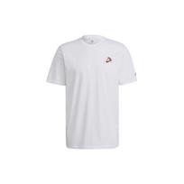 Adidas Messi Icon Emb Casual Soccer Short Sleeve T-Shirt Men Tops White HA5456 L