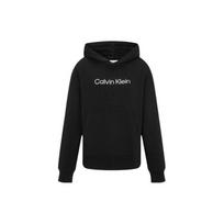 Calvin Klein Embroidered Solid Color Hoodie Women Tops Classic-Black 40WH106-BAE S gray