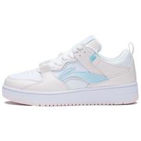 Li Ning Mici Pro Non-Slip Wear-Resistant Low-Top Skate Shoes Women Sneakers White Pink AGCR314-6 40⅓