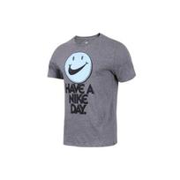 Nike Have A  Day Graphic Print Short Sleeve T-Shirt Men Tops Gray 911904-091 M