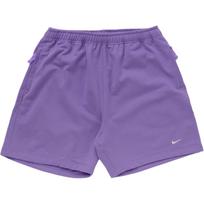 Nike Solo Swoosh Solid Logo Loose Fit Sports Shorts Men Shorts Space-Purple DX0817-567 XS blue