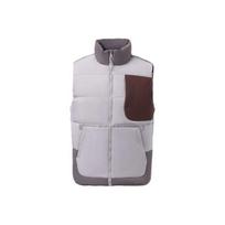 Li-Ning Color Block Warm Stand Collar Down Vest Men Vests Purple Gray AMRR011-4 S