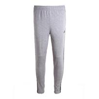 Adidas Basic Sports Series Lifestyle Casual Style Brand Logo Fashion Simple Lace-Up Knitted Sports Pants Men Pants Light-Gray BK7415 XS gray