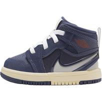 Air Jordan 1 Mid RM EasyOn TD Midnight Navy Baby Sneakers Blue Varsity-Red Muslin FQ1283-400 27 black
