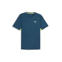 Puma Run Favorite Velocity Tee Printed Crew Neck Casual Short Sleeve T-Shirt Men Tops Blue 525058-21 M