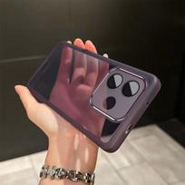 Skirta Realme Note 50 dėklas Realme C53 telefono dėklas Realme Narzo N53 dangtelis Realme C51 S dėklai Atsparus smūgiams Metalizuotas silikoninis galinis dangtelis realme C51 brown