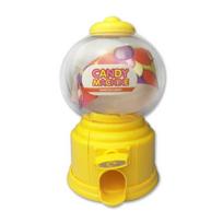 8 Colors Candy Machine Vending Cute Sweets Machine Deposit Box Children's Money Saving Bank Dispenser Gift Home Decor geltona