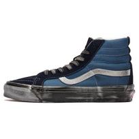 Vans OG Sk8-Hi LX Stressed - Navy Unisex Sneakers Blue Stressed-Navy Stv-Navy VN0A4BVBNGJ 42