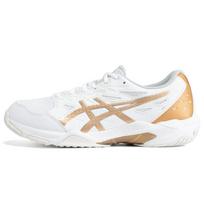 Asics Gel Rocket 11 2E Wide White Pure Gold Men Sneakers 1071A106-100 45 white