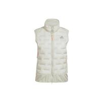 Adidas Xcity Padded Reflective Print Running Vest Women Outerwear White HM3891 S