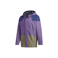Adidas Terrex Xplr Rain 2.5 J Hooded Jacket Men Outerwear Tech-Purple FN0832 XL