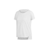 Adidas Chill Tee Breathable Casual Sport Round Neck Short Sleeve Women Tops White EI6382 S